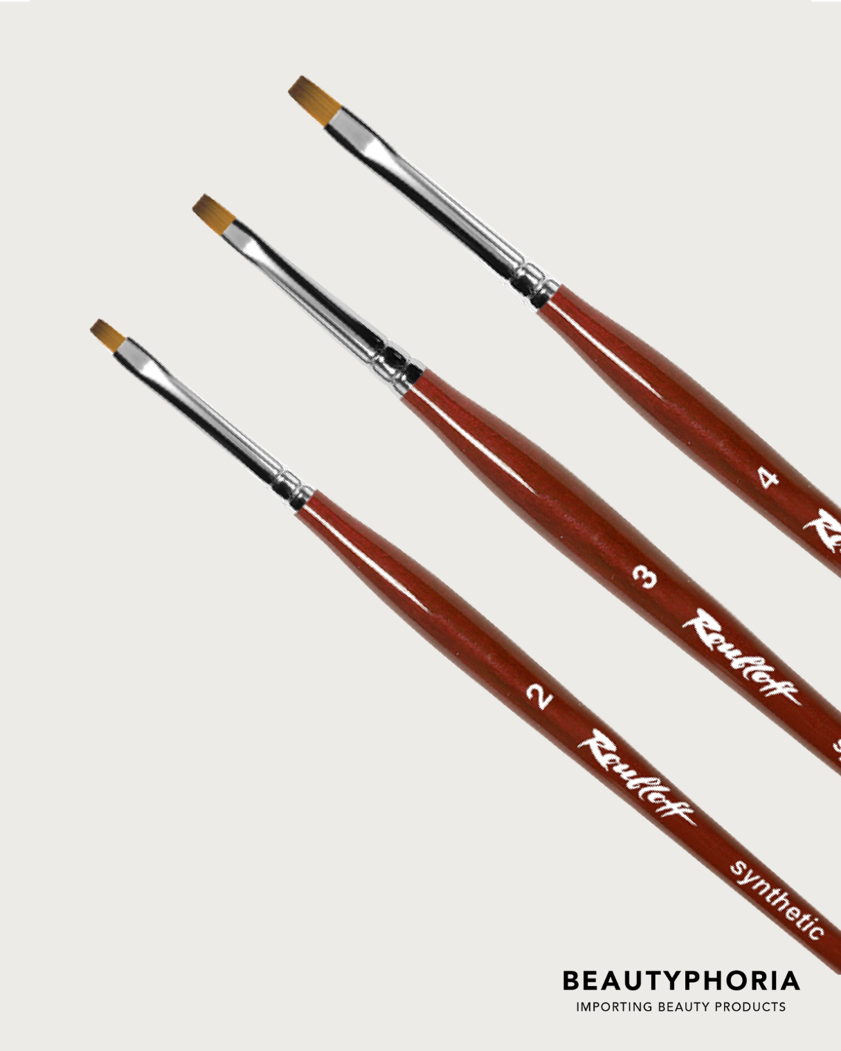 Roubloff DS23R Flat Nail Art Brush